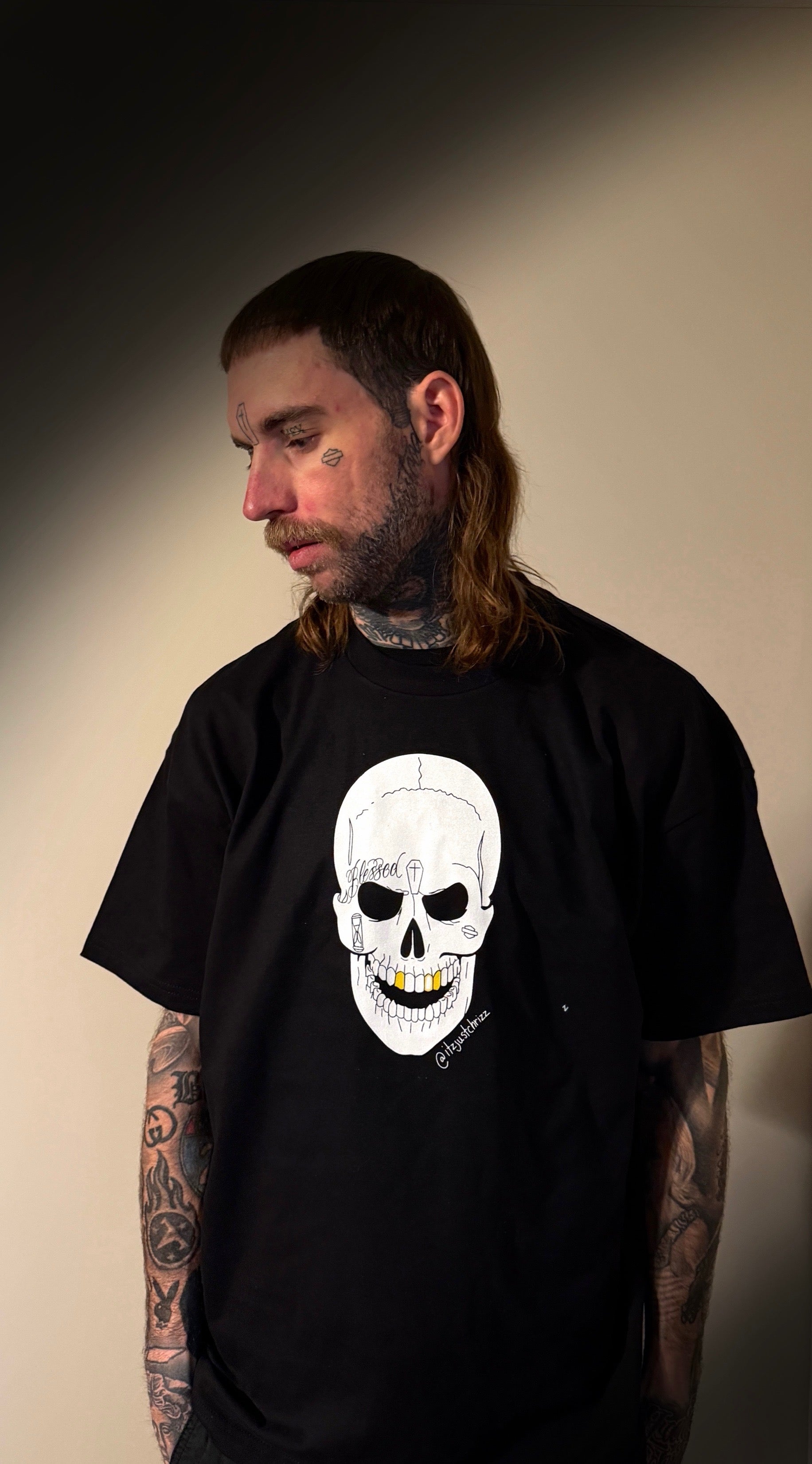 SKULL TEE (PRE-ORDER) – Itzjustchrizz