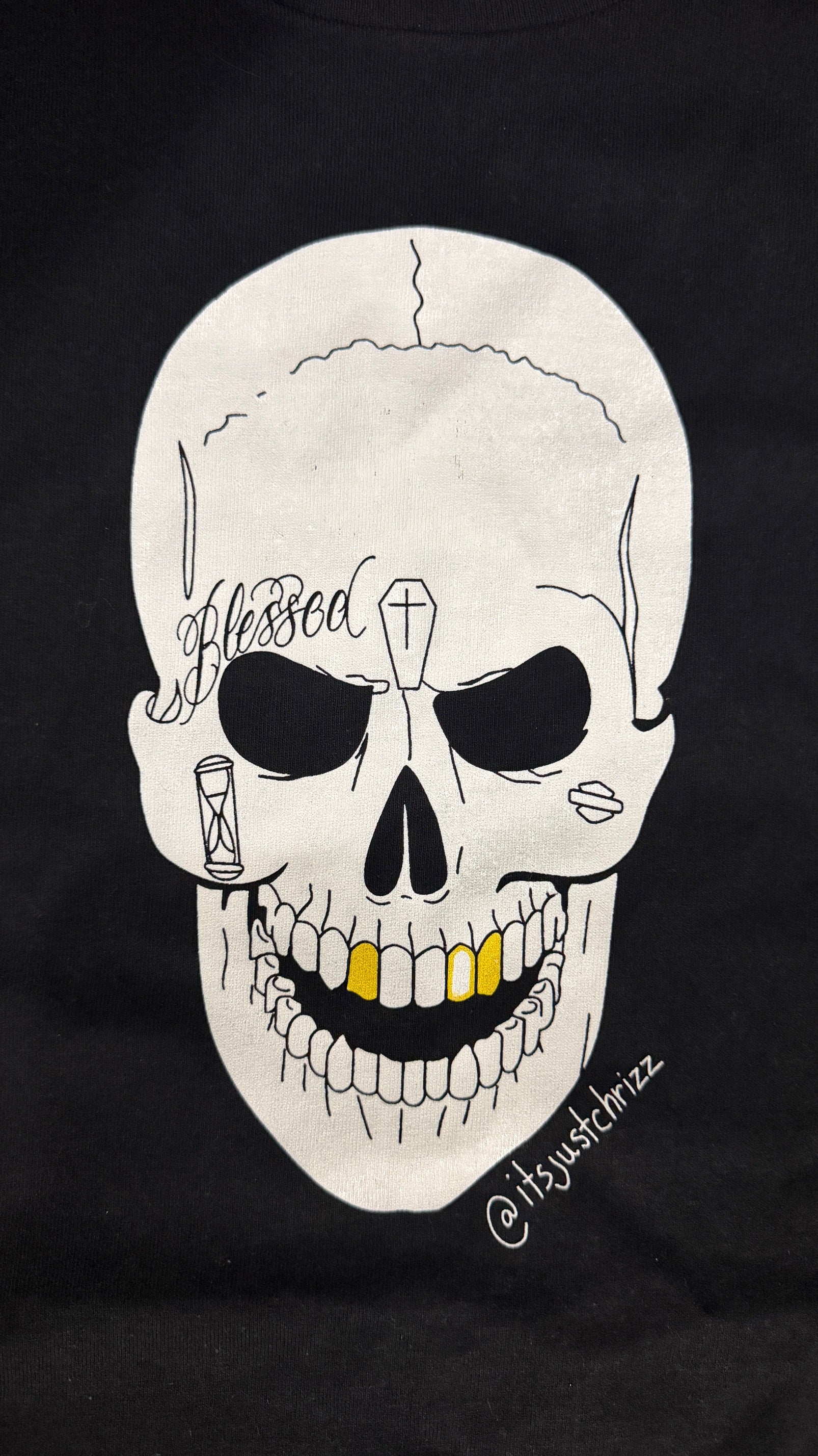 SKULL TEE (PRE-ORDER) – Itzjustchrizz